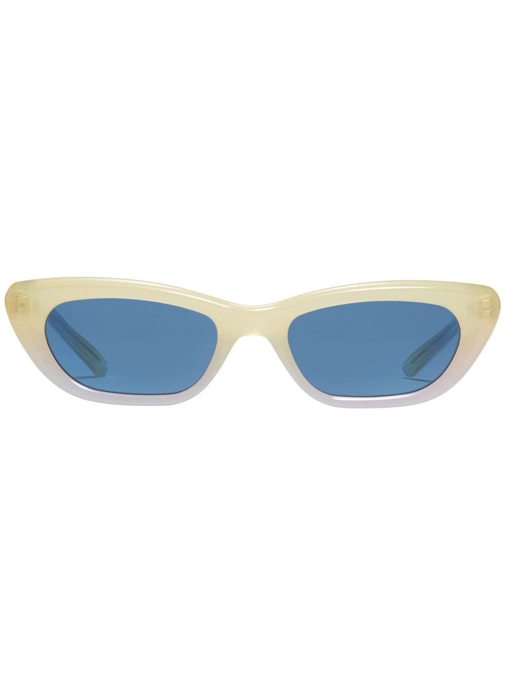 rectangular frame sunglasses - 1