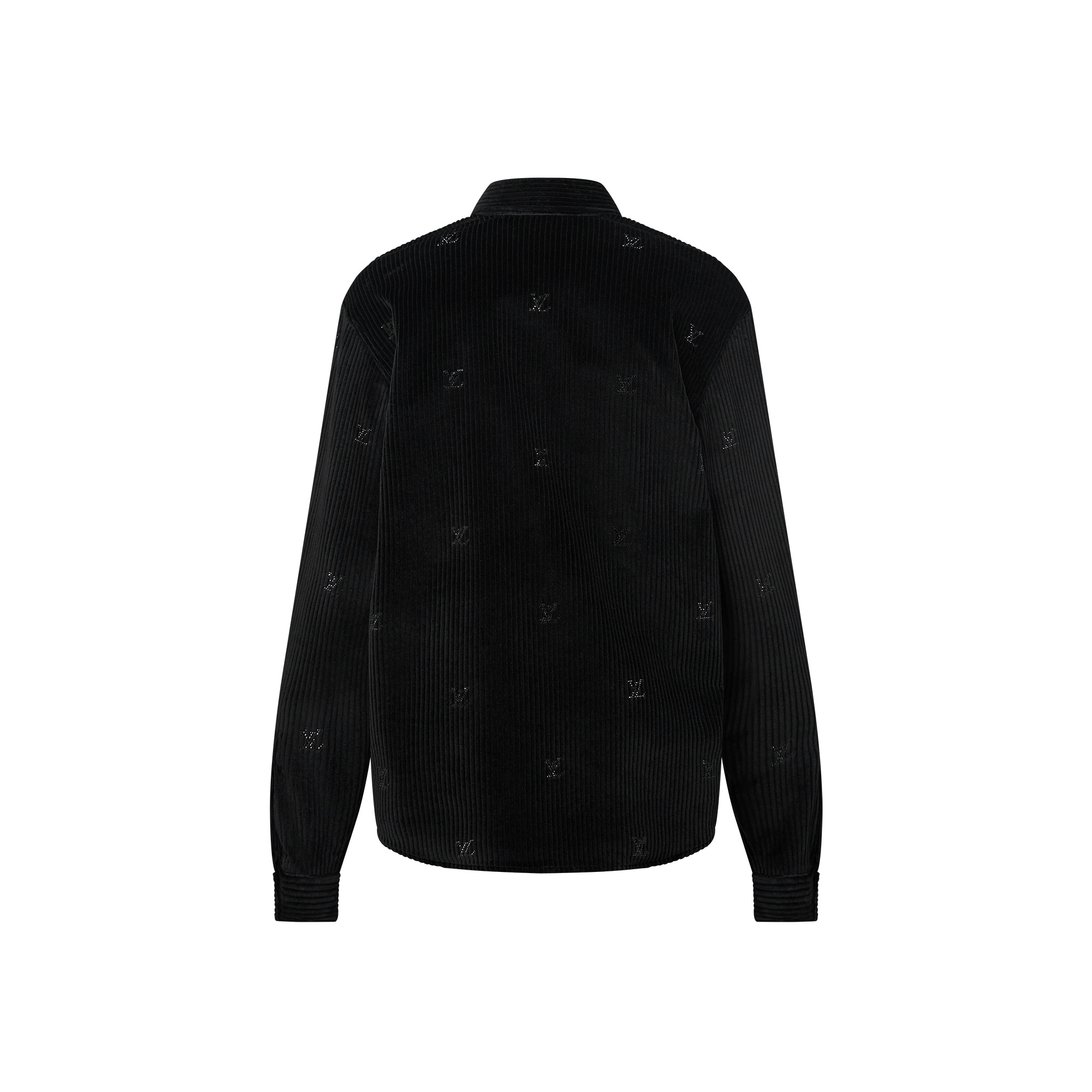 Button-Down Long-Sleeved Corduroy Shirt - 3