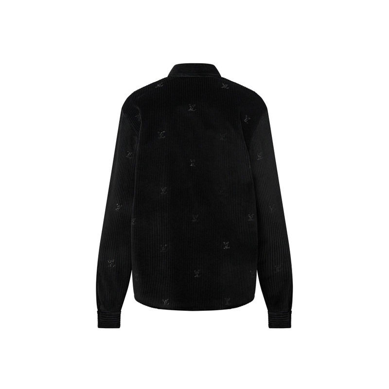 Button-Down Long-Sleeved Corduroy Shirt 3