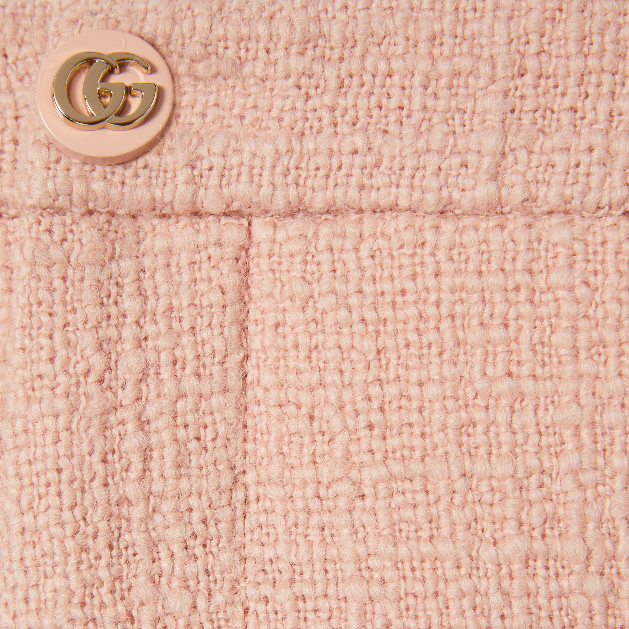 Textured wool tweed shorts - 6