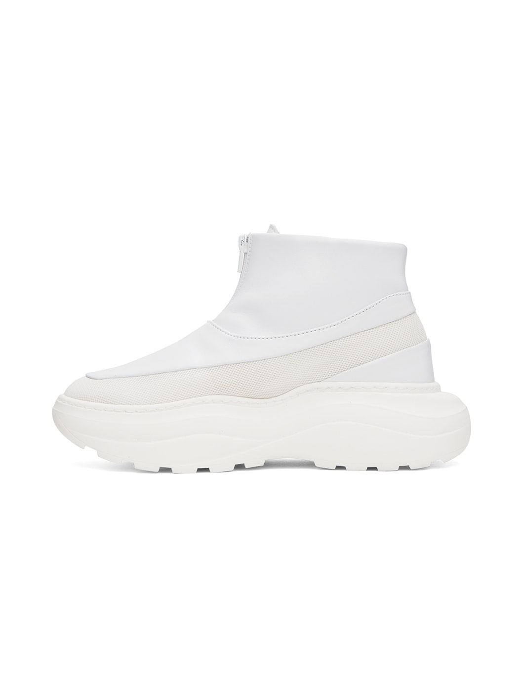 White Bonded Boots - 3
