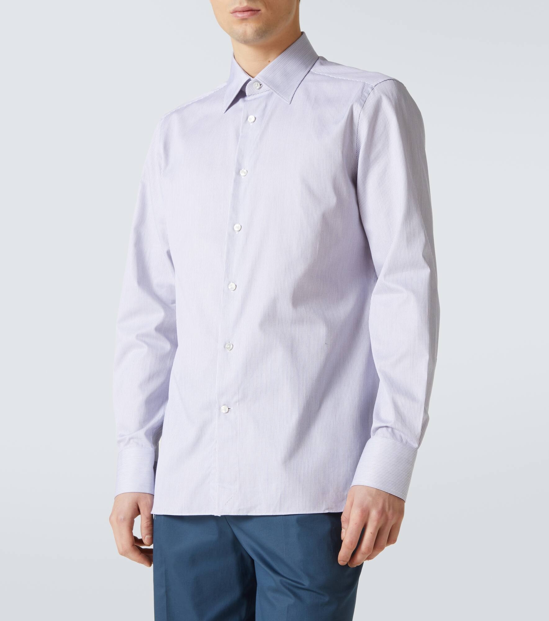 Striped cotton shirt - 3