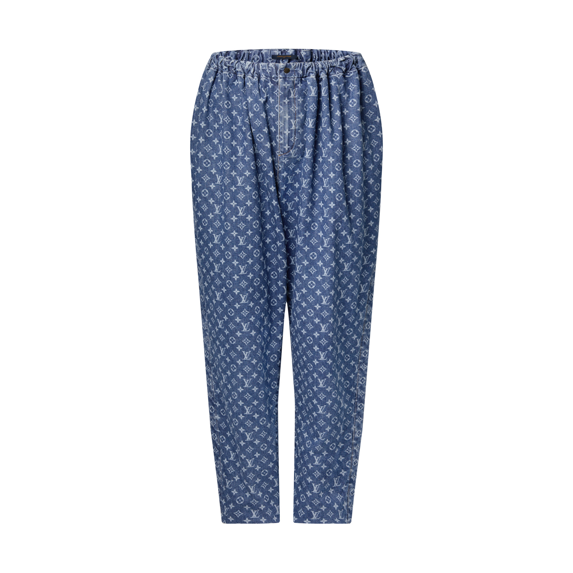 Monogram Denim Pants - 1