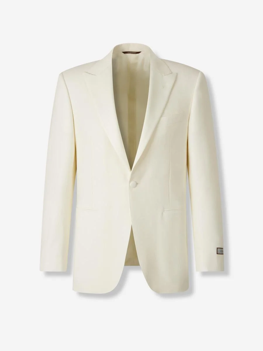 Canali Straight Wool Blazer - 1