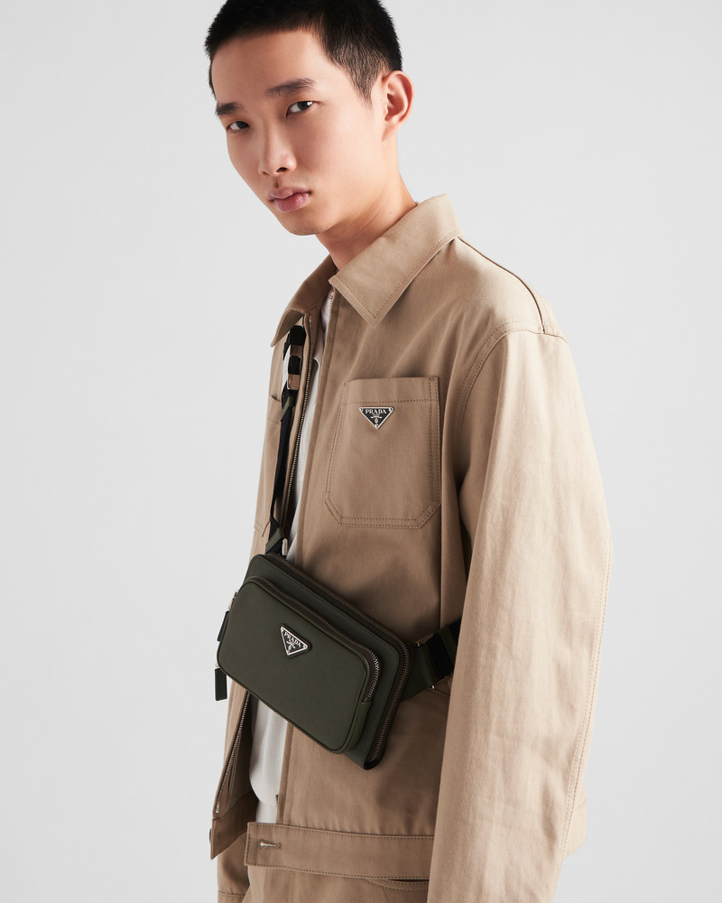 Prada Saffiano leather belt bag outlook