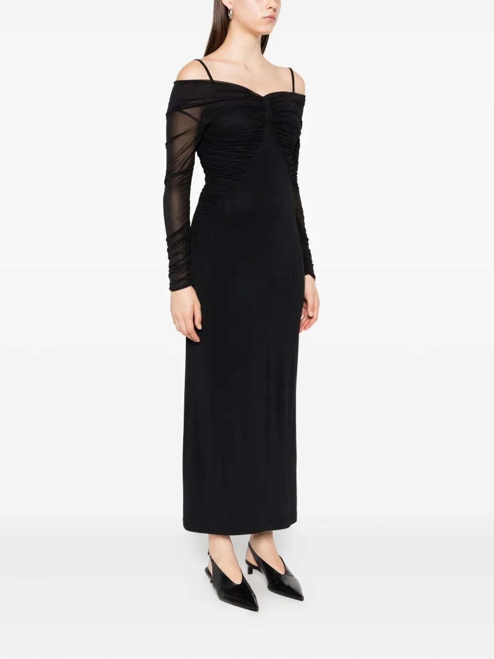 `MaxMara Pure` Jersey Dress - 4