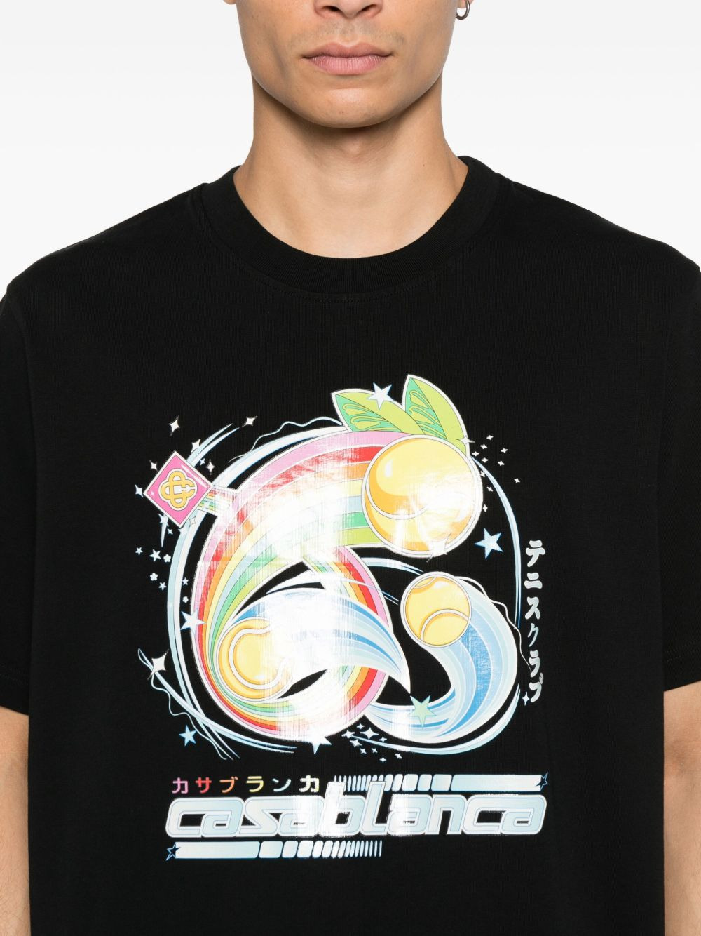 RAINBOW-PRINT T-SHIRT - 3