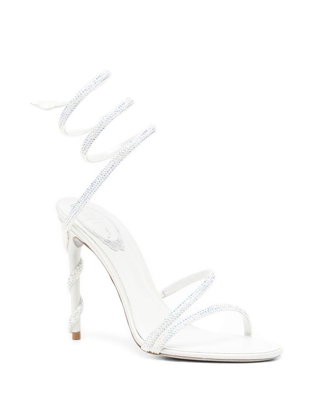 120mm spiral-embellished sandals - 2
