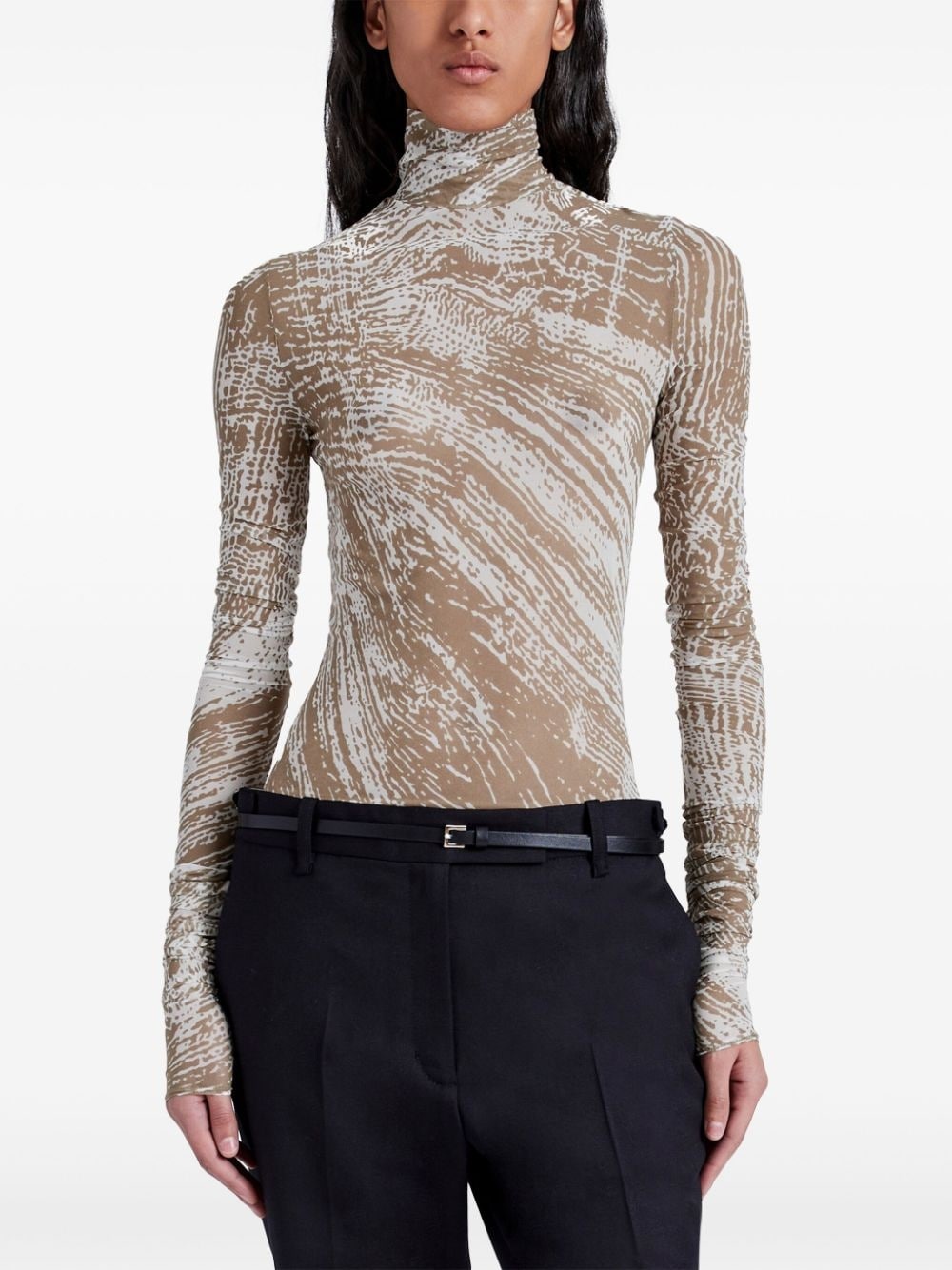 Rio printed jersey top - 5