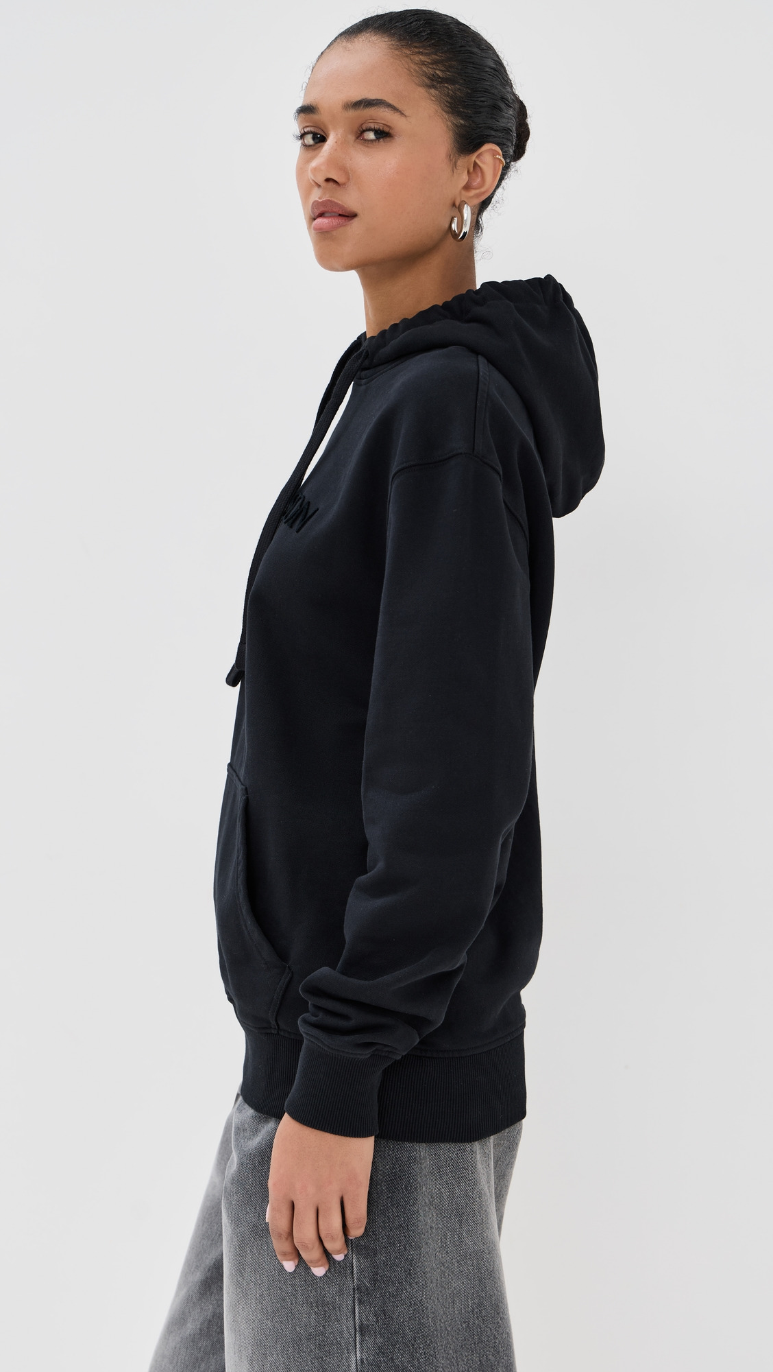 Logo Embroidery Hoodie - 3