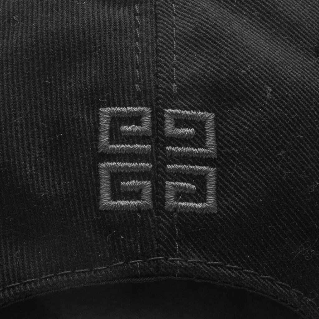 GIVENCHY EMBROIDERED CAP - BLACK - 3