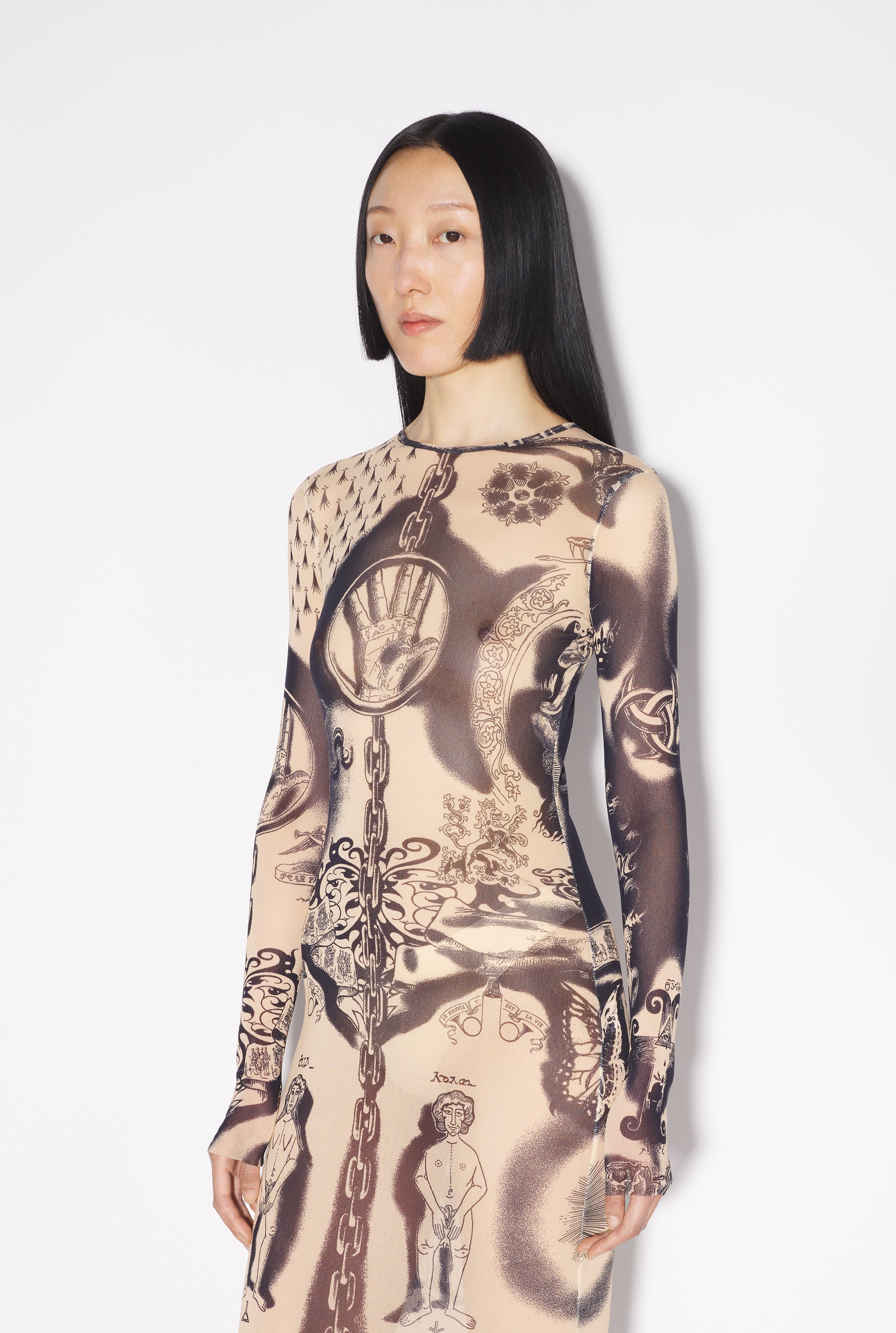 THE HERALDRY TATTOO DRESS - 4
