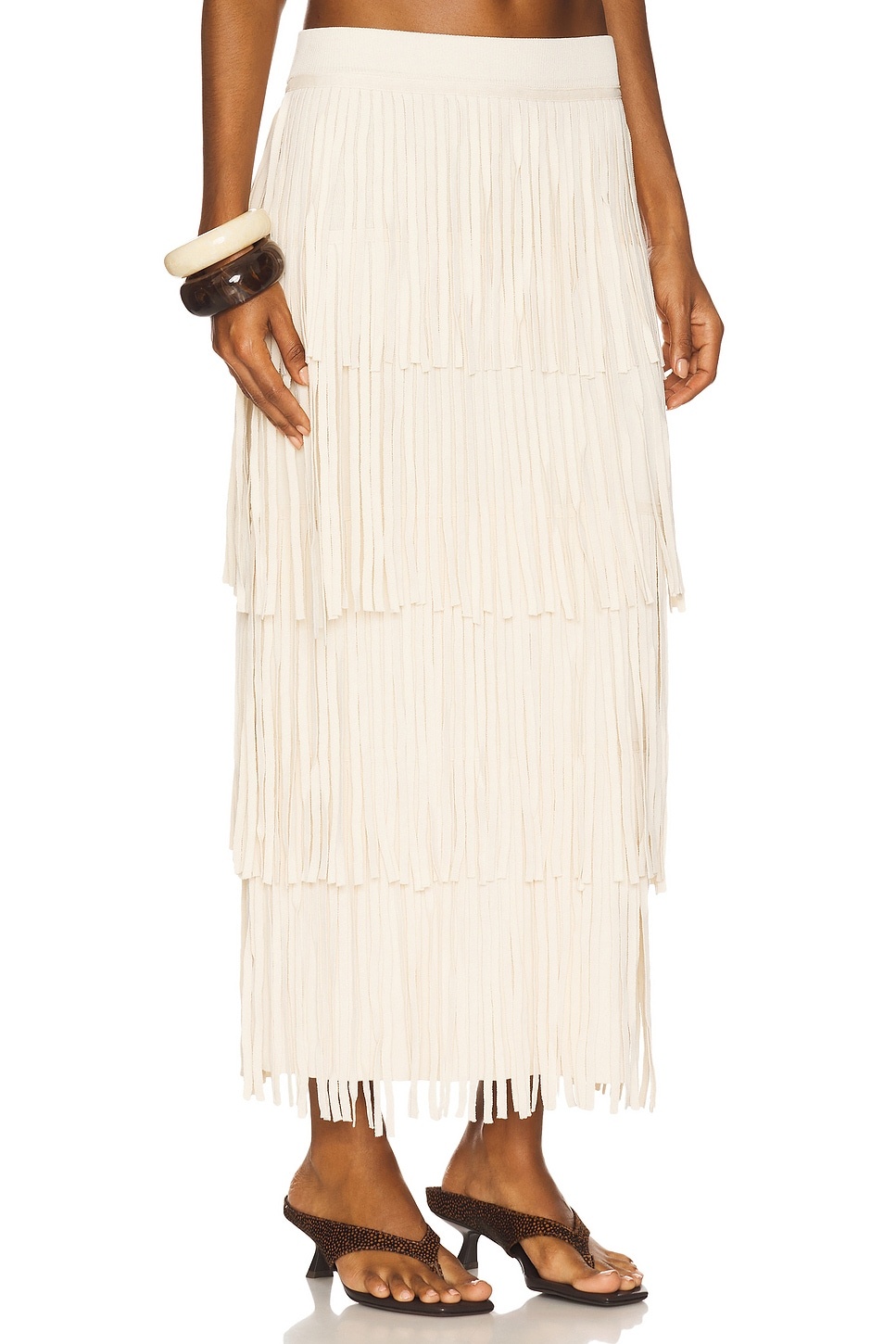 Za Za Knit Fringe Skirt - 2