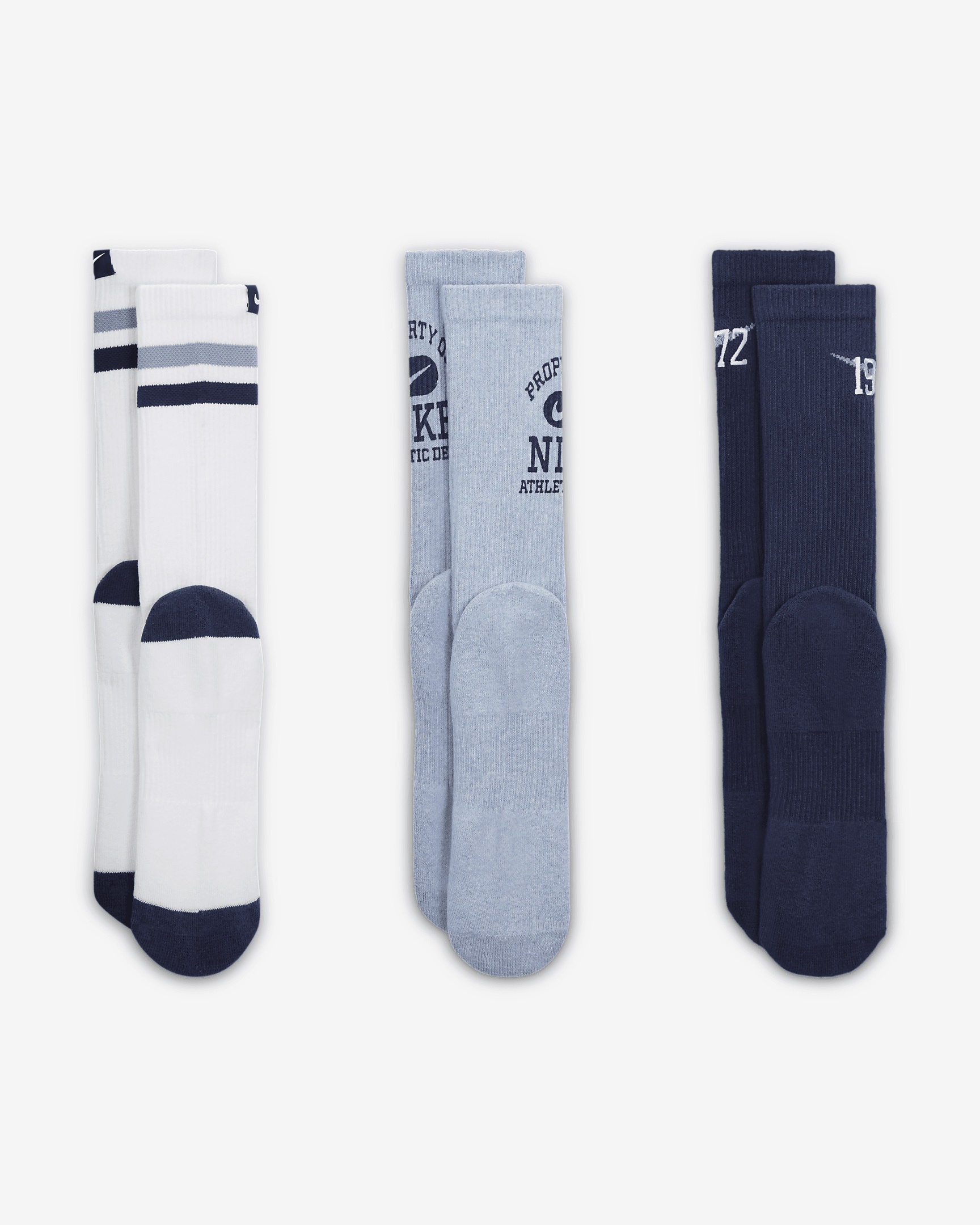 Nike Everyday Cushioned Crew Socks (3 Pairs) - 3