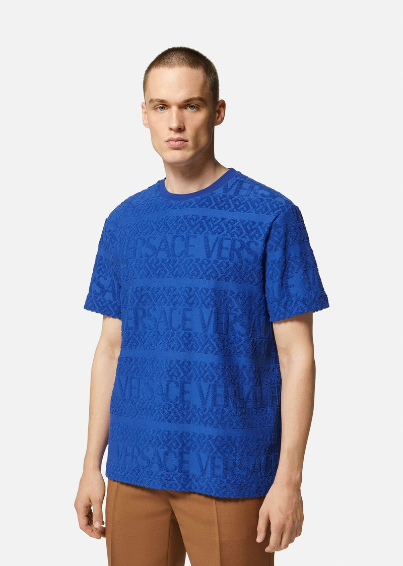 Versace Allover Terry T-shirt 3