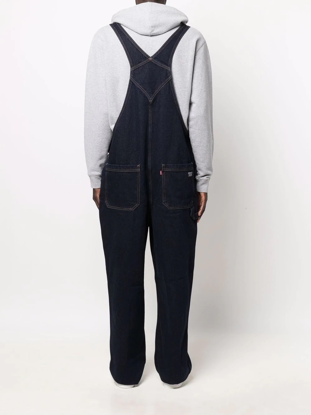 cotton jean overalls - 4