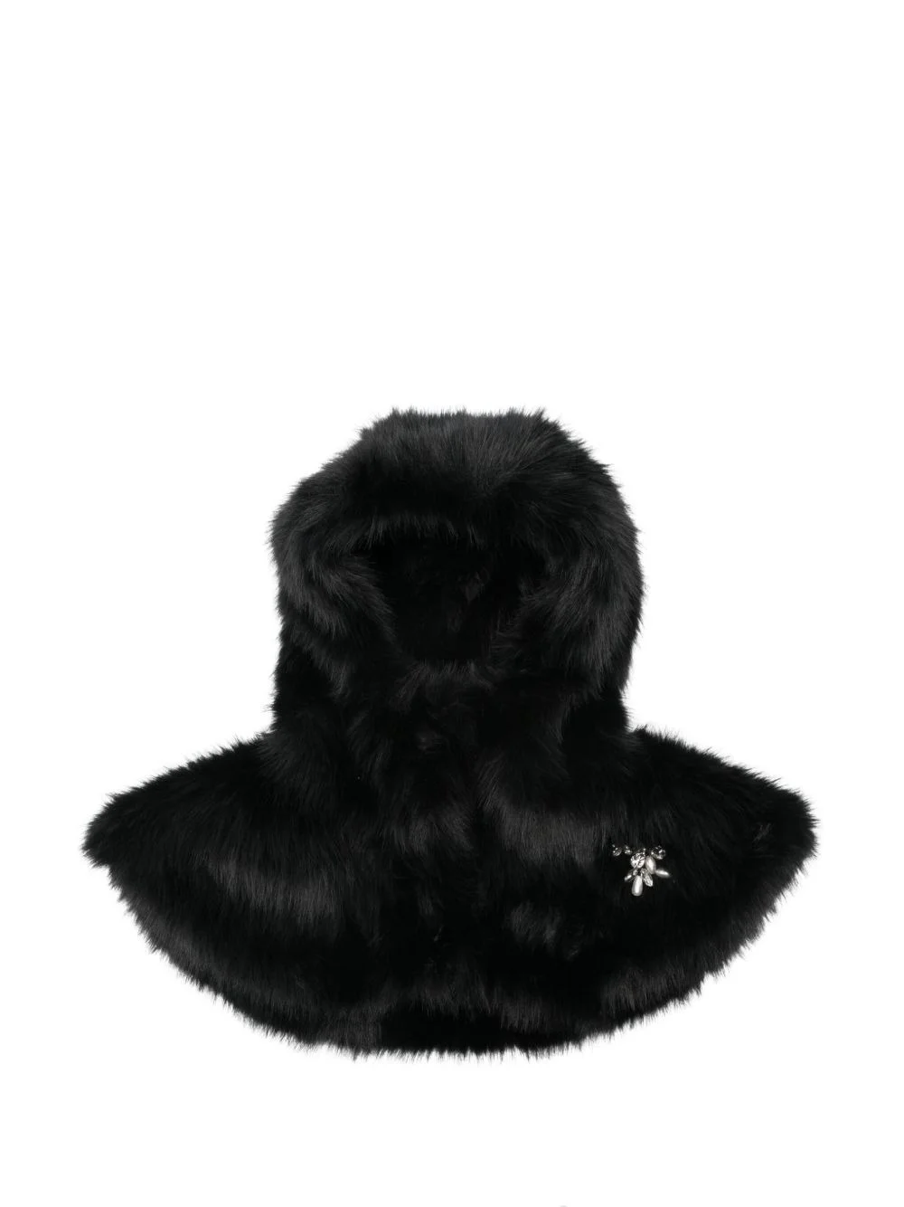 faux-fur balaclava - 1