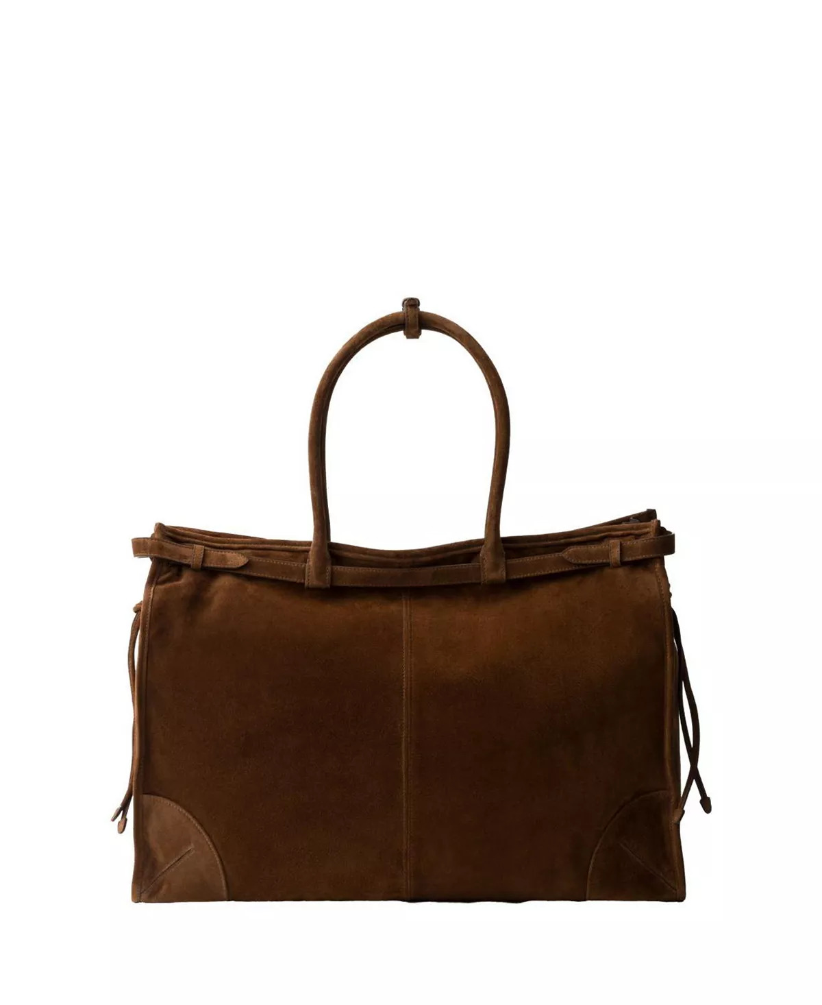 Suede Tote Bag - 6