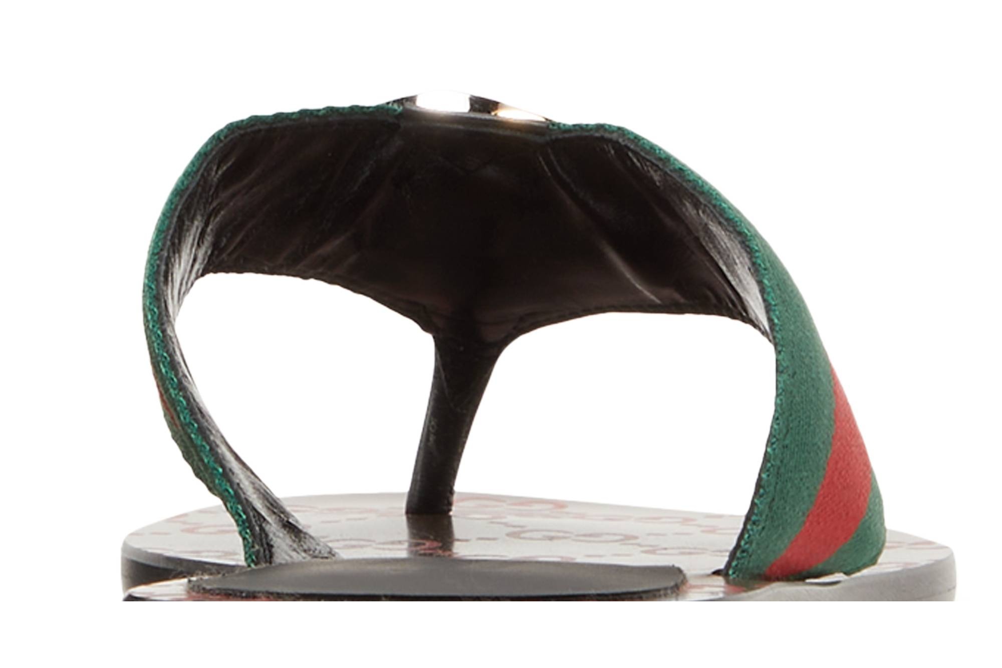Gucci Wmns GG Web Sandal 'Black' - 7