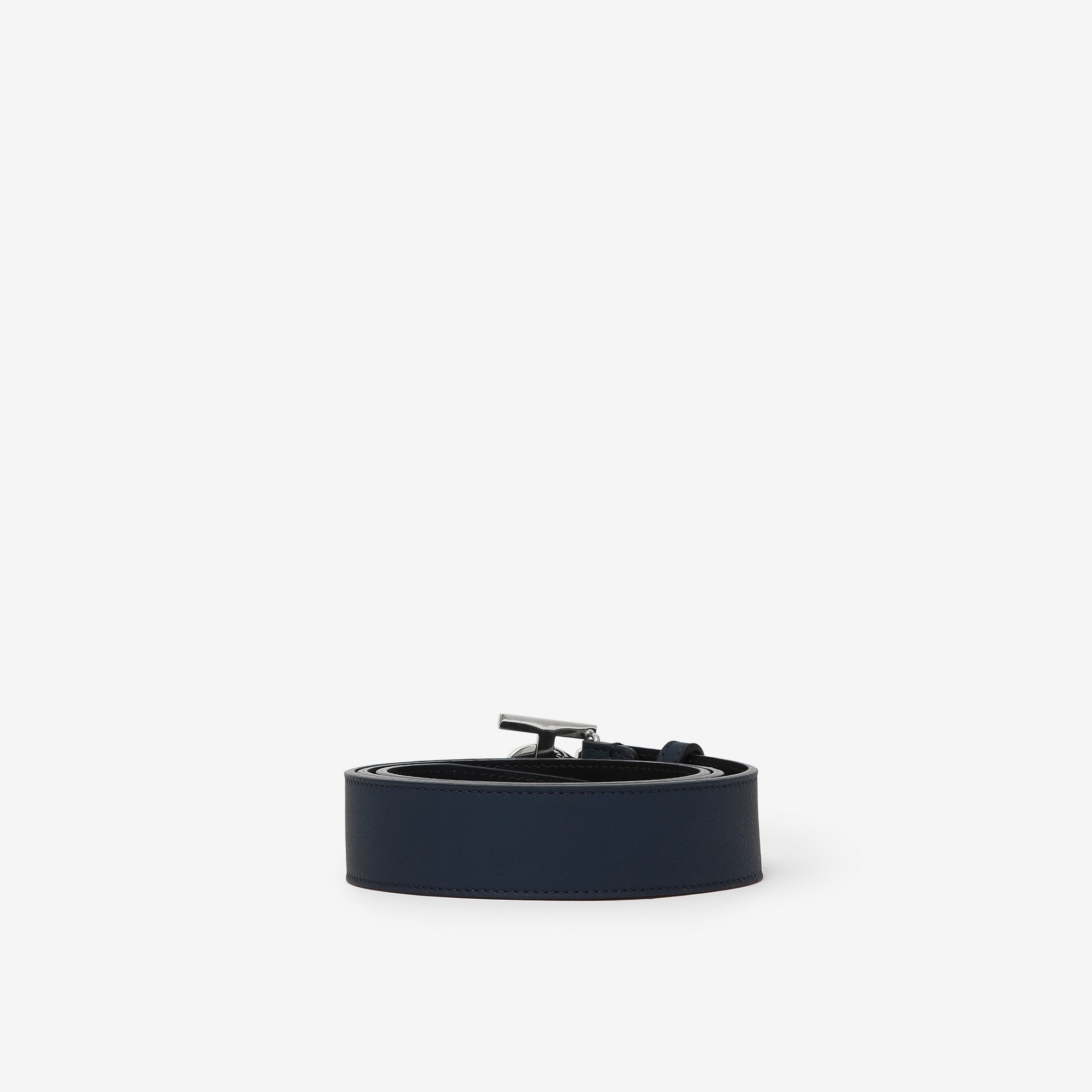 Reversible Monogram Motif Grainy Leather Belt - 2
