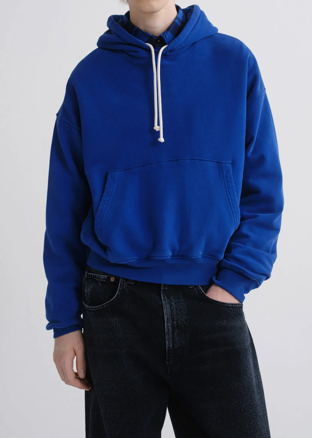 BOYCE HOODIE IN COBALT - 1