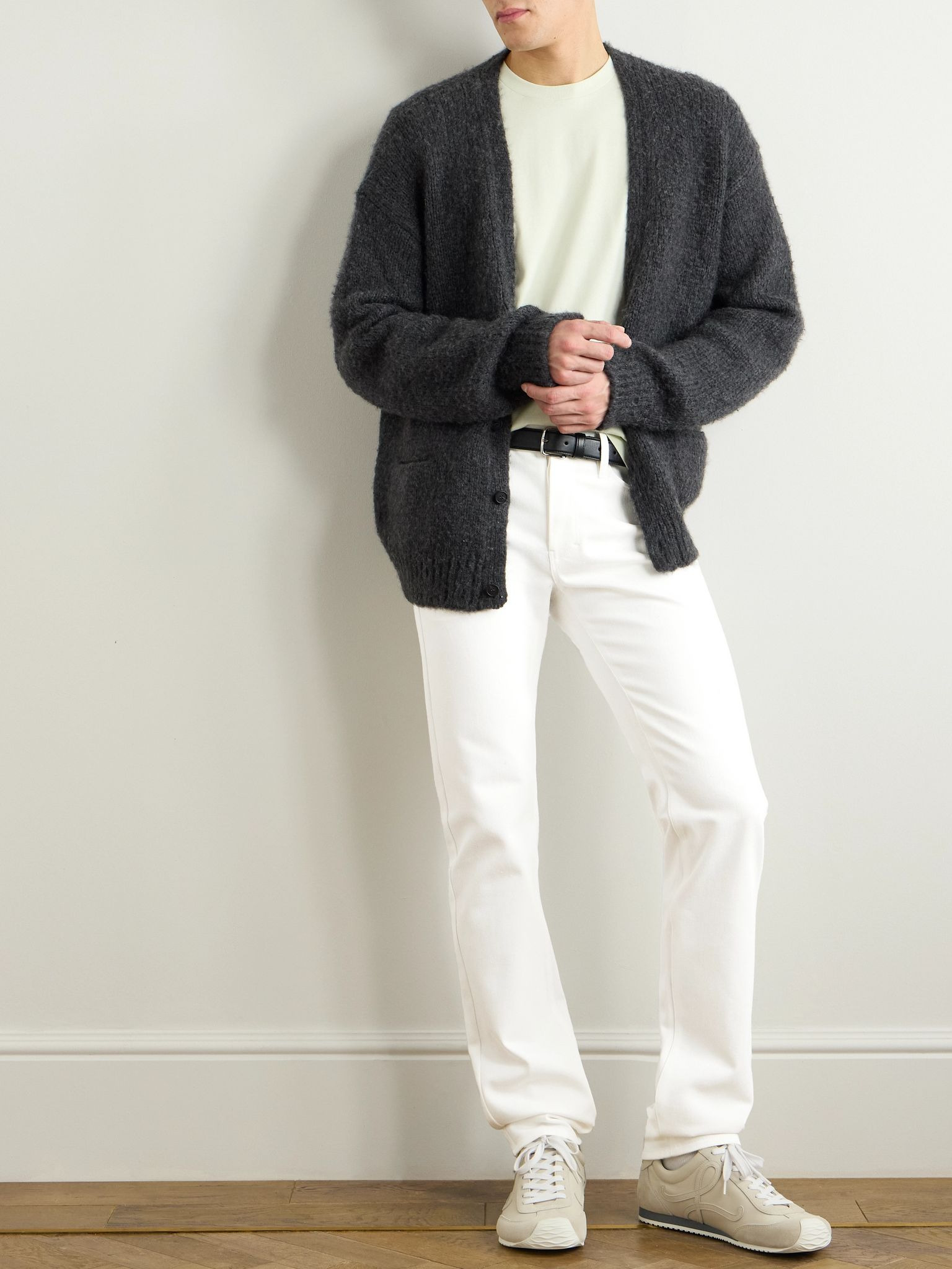 Anthony Slim-Fit Straight-Leg Organic Jeans White - 2