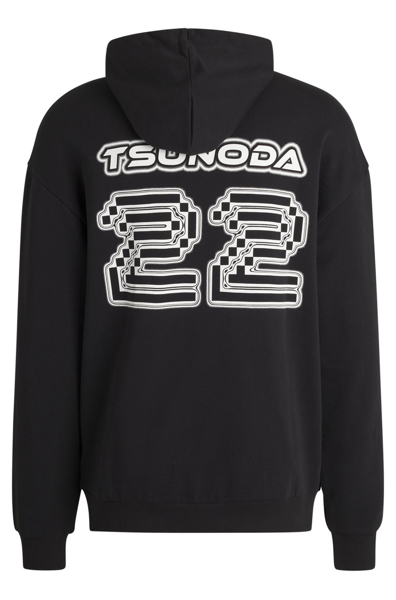 HUGO X VCARB FANWEAR HOODIE WITH YUKI TSUNODA ARTWORK 6