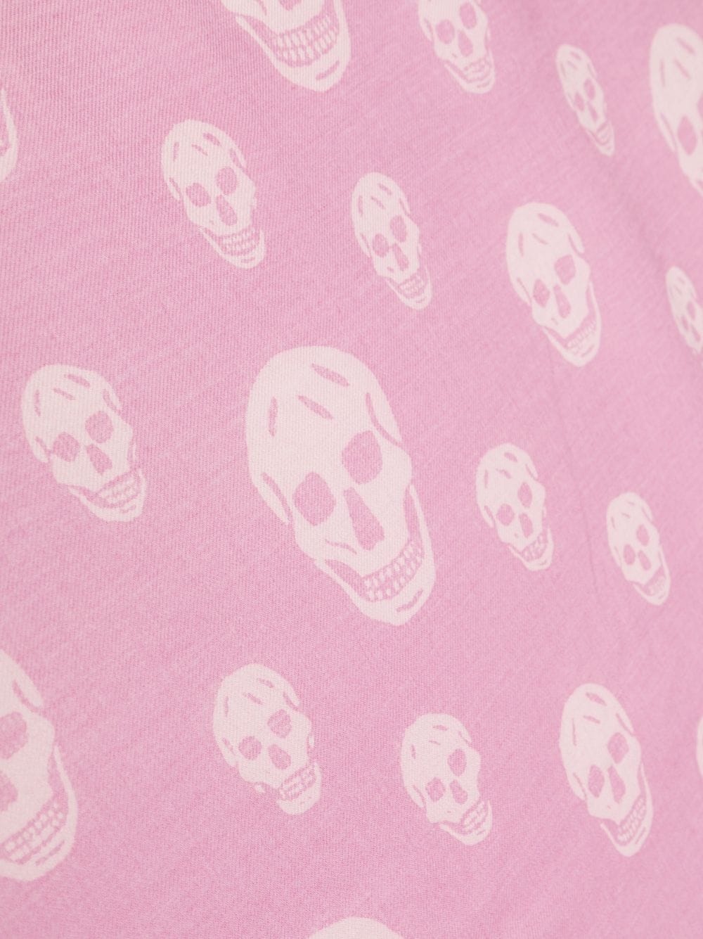 Skull wool scarf - 2