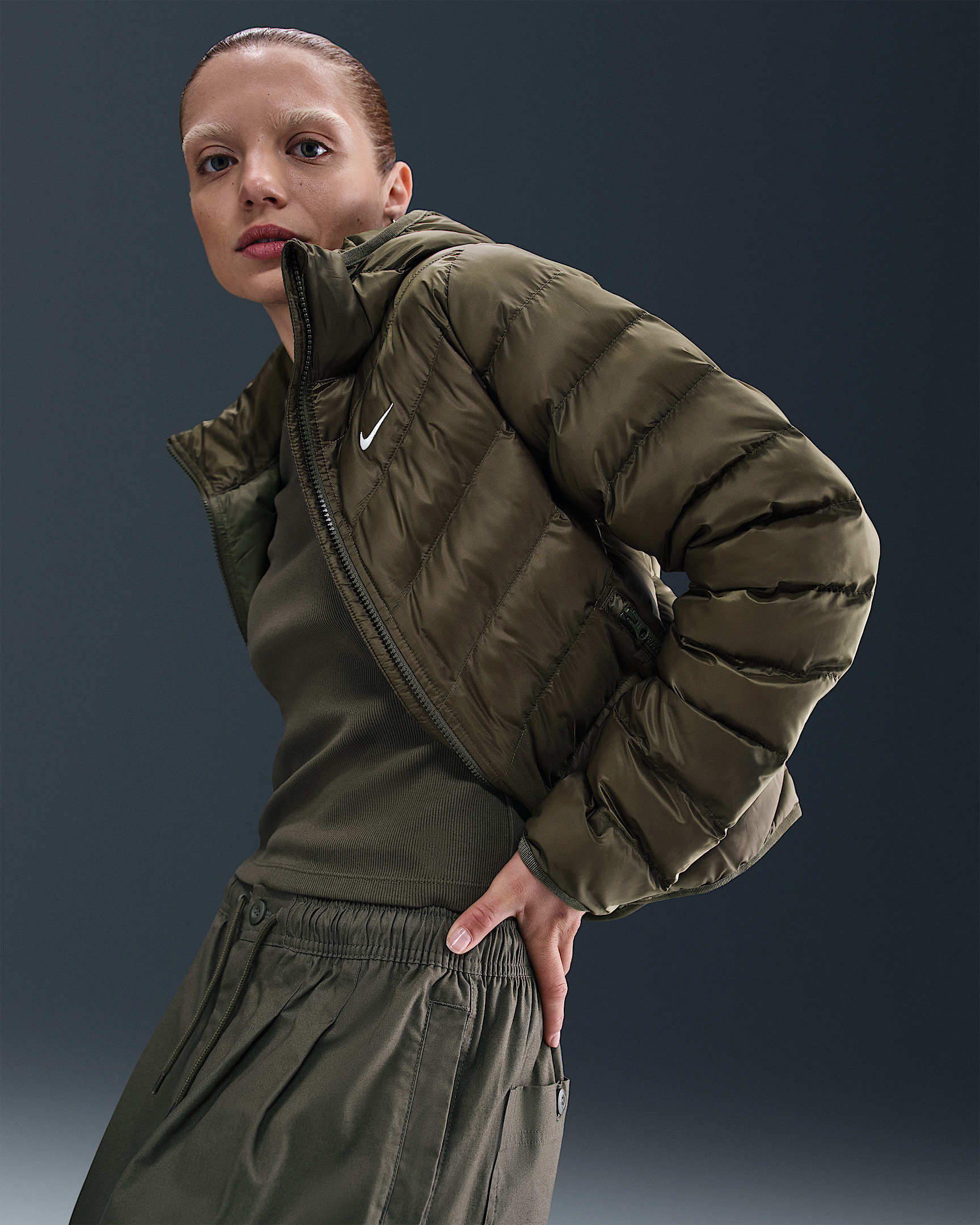 Nike Sportswear Windpuffer Women's Therma-FIT Hooded Puffer - 3