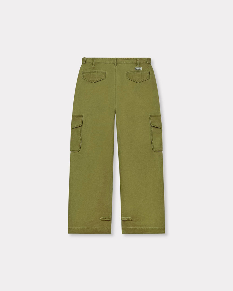 KENZO Adjustable cargo pants in cotton outlook