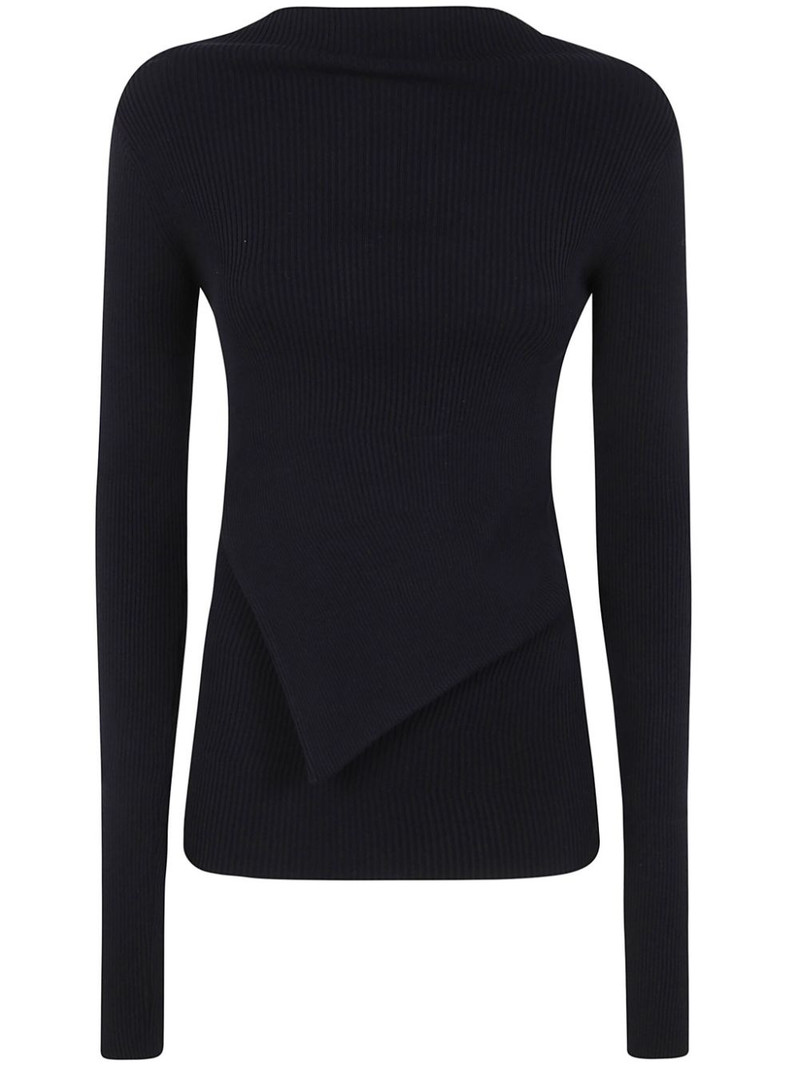 mock collar blouse 1