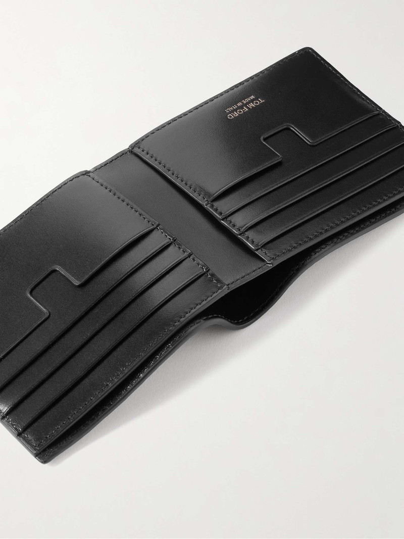 TOM FORD Snake-Effect Leather Bifold Wallet outlook