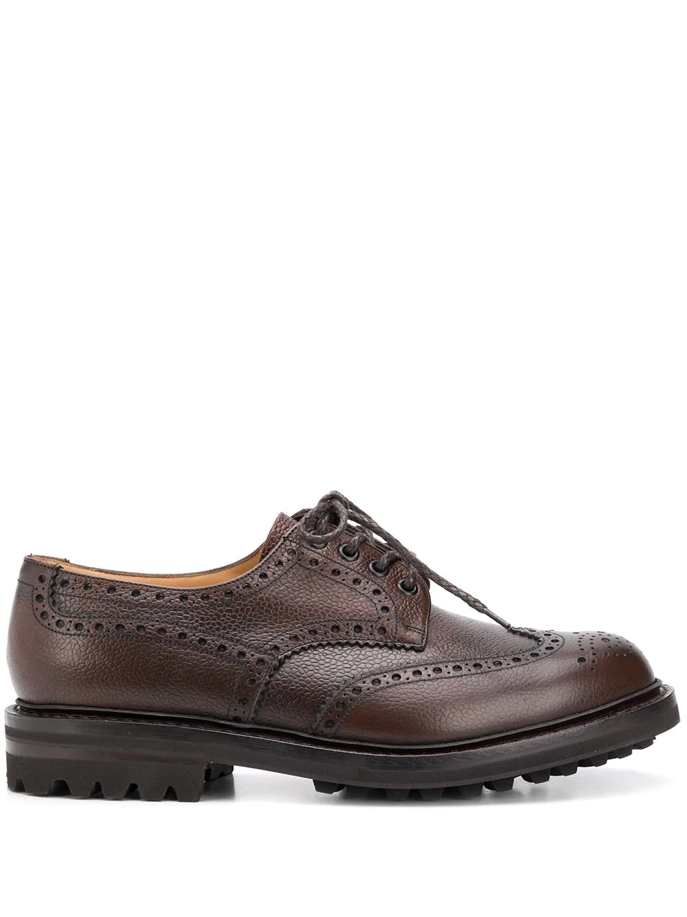 Mcpherson grain-effect brogues - 1