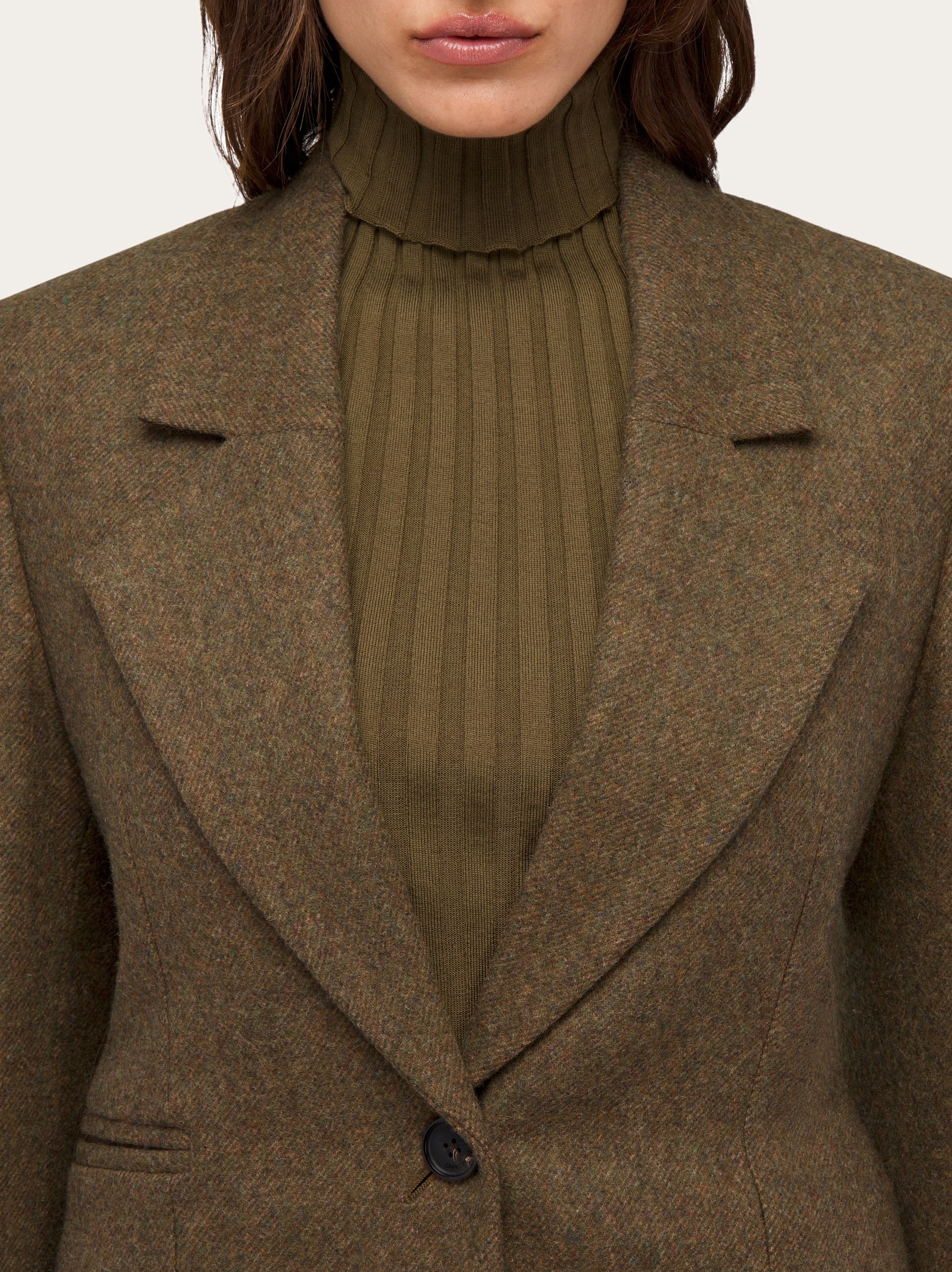 Flannel blazer - 4