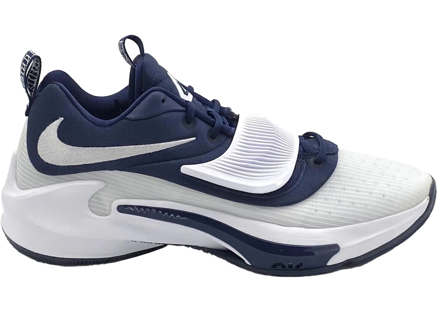 Nike Zoom Freak 3 TB White Midnight Navy - 1