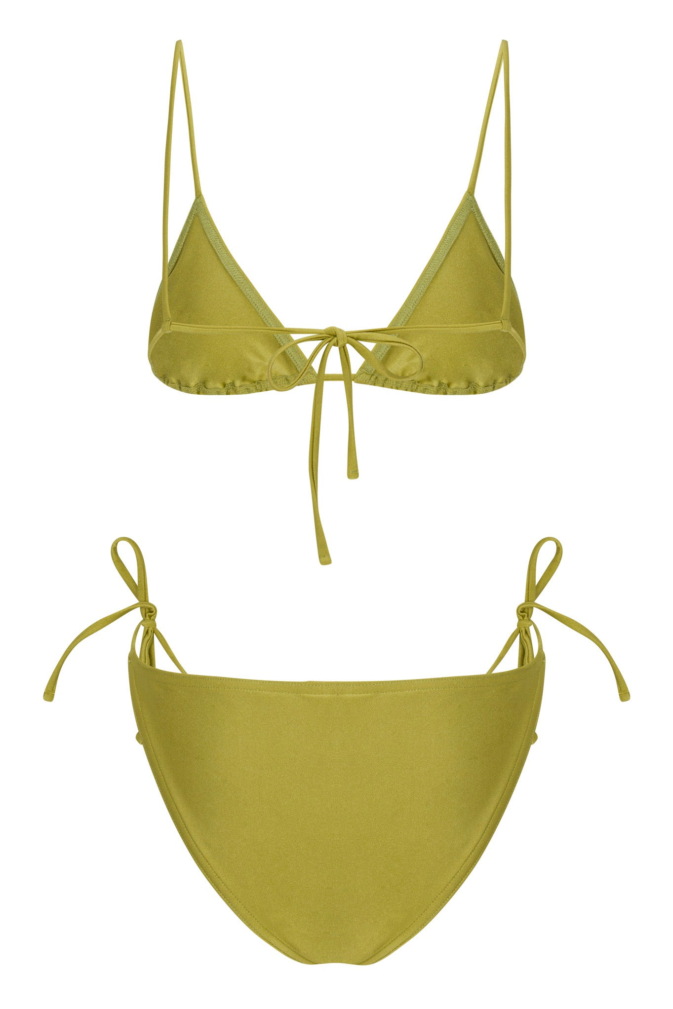 CHARTREUSE TIE BIKINI BOTTOM - 6