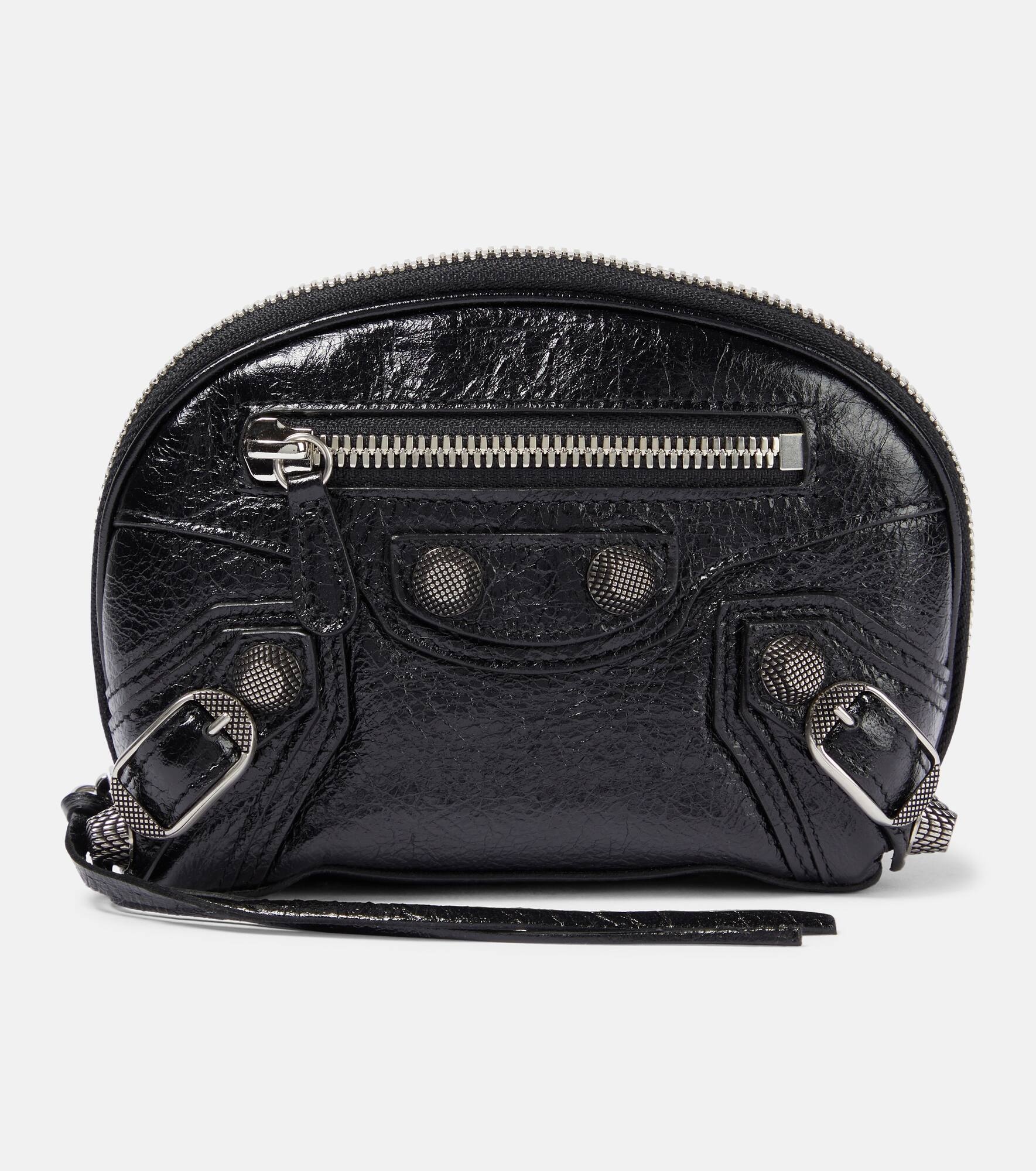 Le Cagole Mini leather pouch - 1