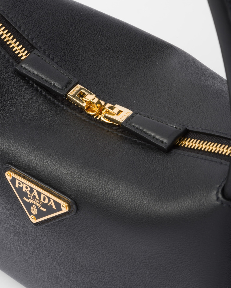Medium leather handbag 7