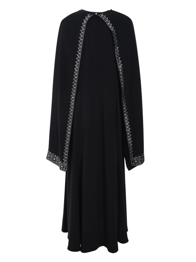 rabanne embroidered long dress outlook