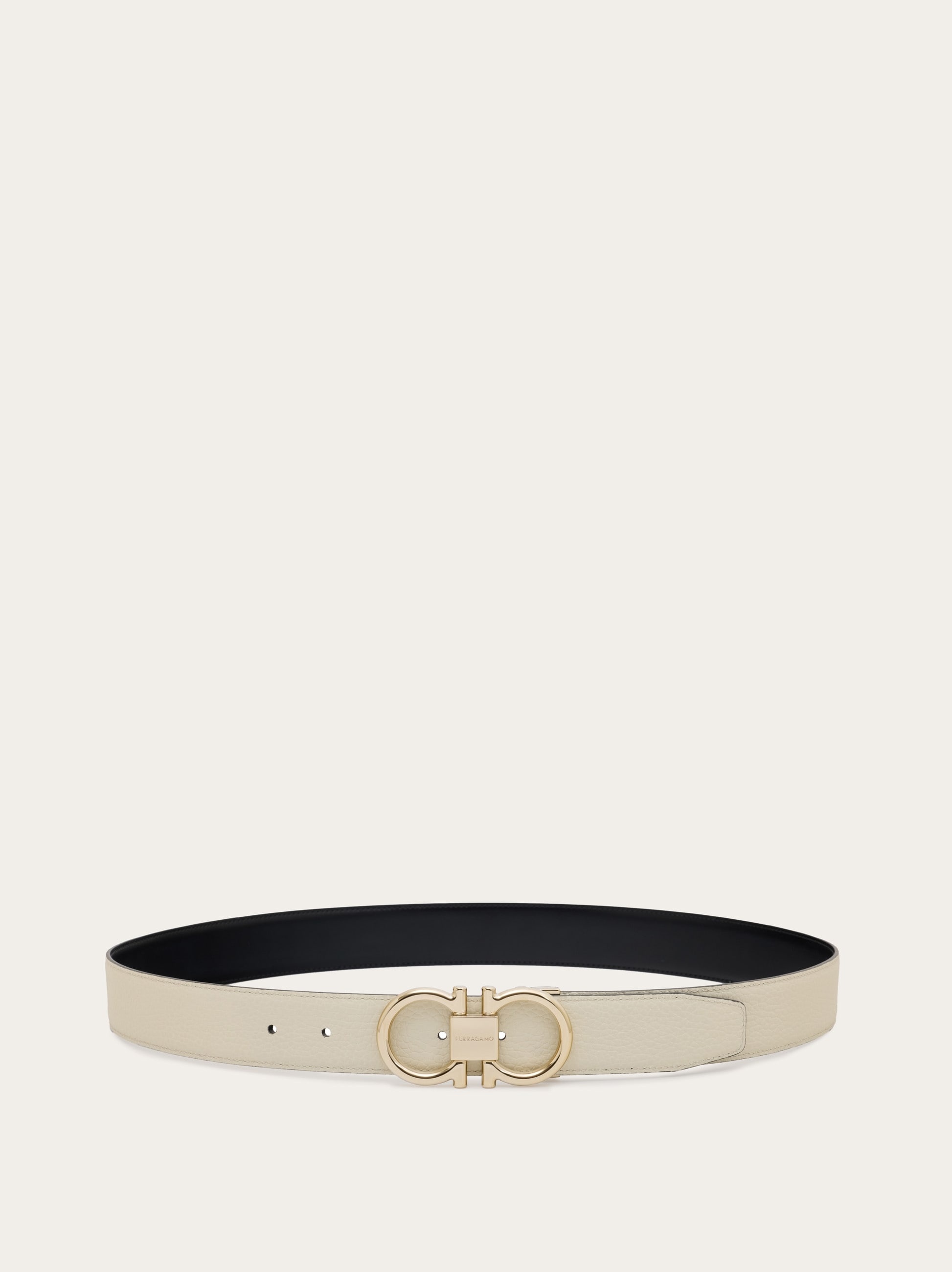 Reversible and adjustable Gancini belt - 3