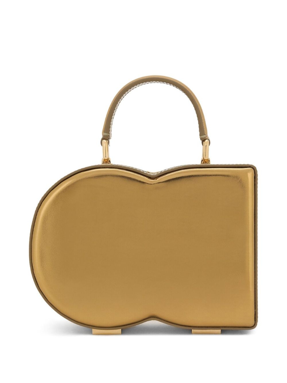 DG embossed metallic-effect bag - 3