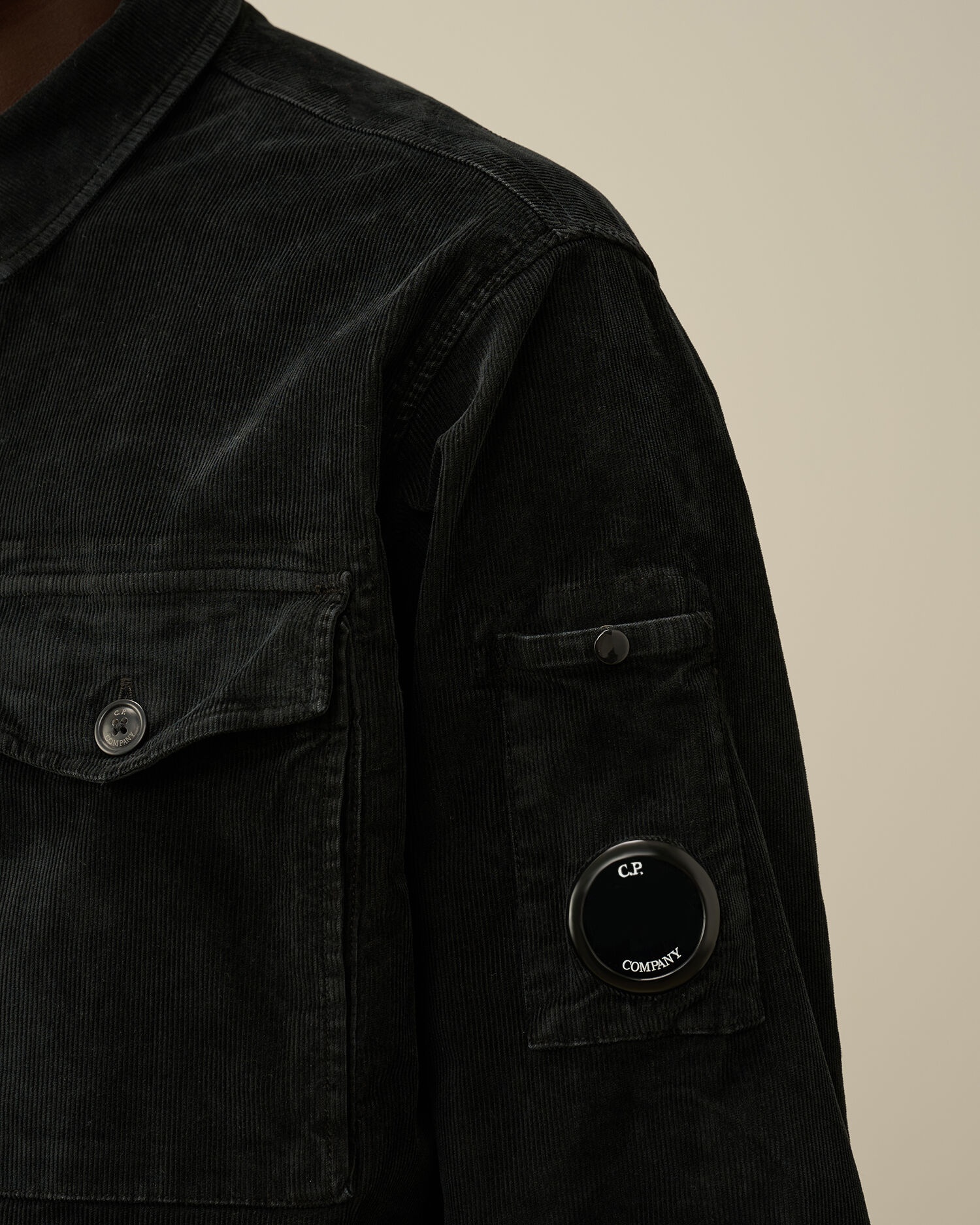 Corduroy Lens Buttoned Shirt - 4