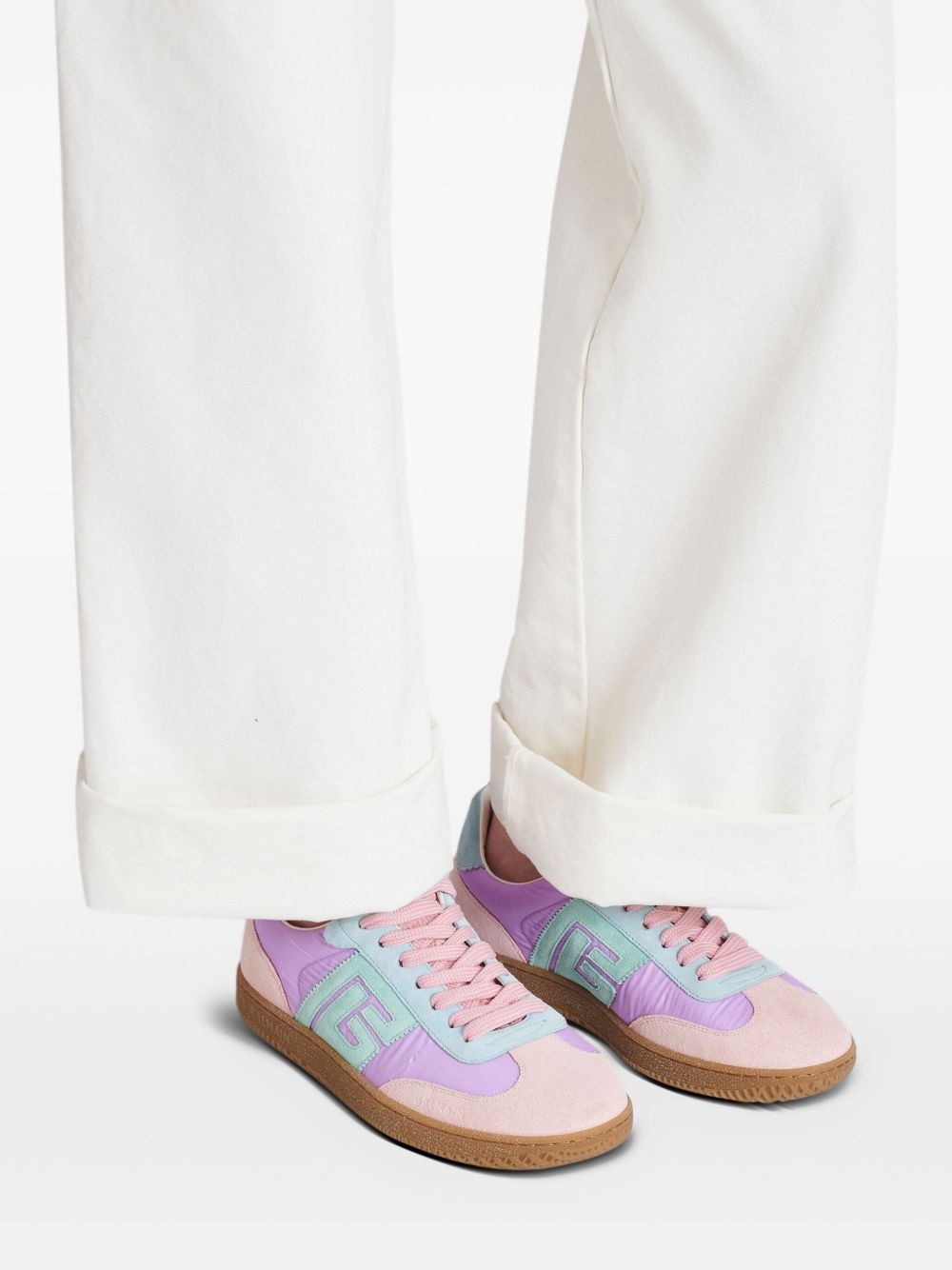 Swan low-top sneakers - 7