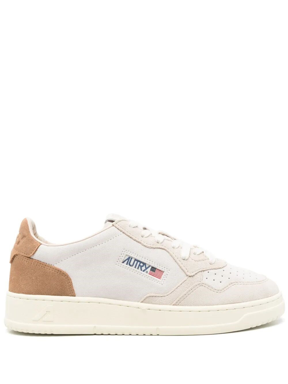 Introducing the "MEDALIST LOW" SUEDE SNEAKERS by AUTRY, a stunning addition to the Trainers category - 1