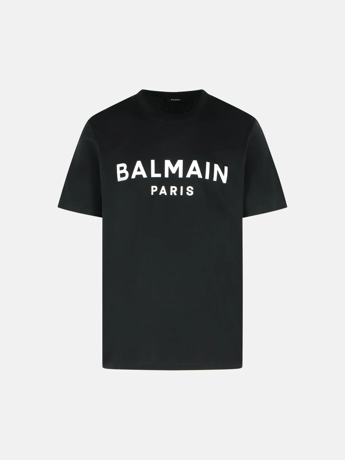 BLACK COTTON T-SHIRT - 1