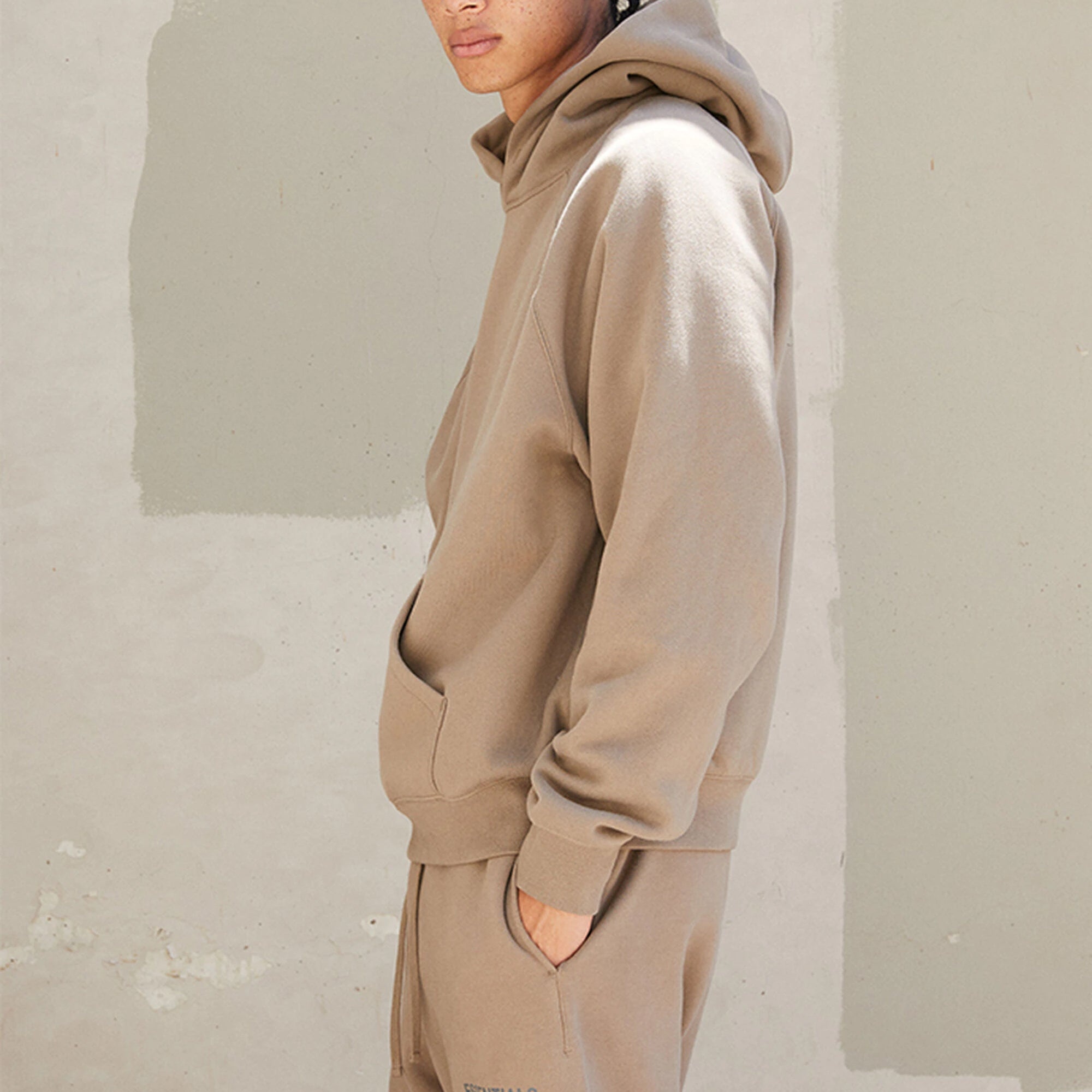 Fear of God Essentials FW21 Pullover Logo Hoodie 'Harvest' FOG-FW21-002 - 5