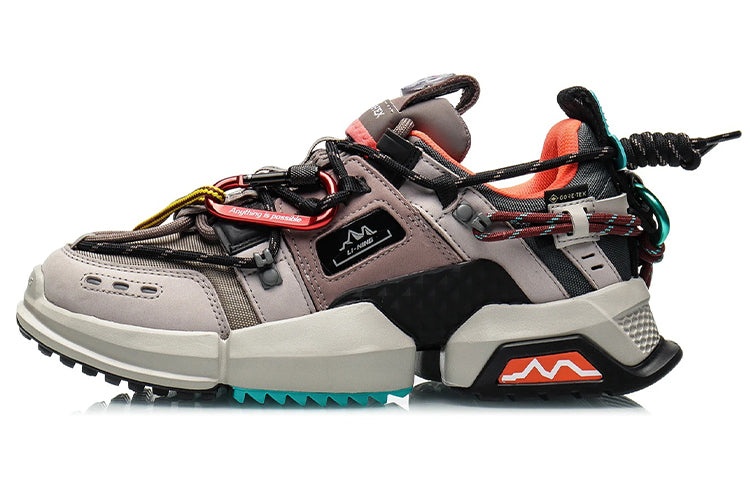 (WMNS) Li-Ning Titan GTX 'White Brown' AGLQ138-2 - 2