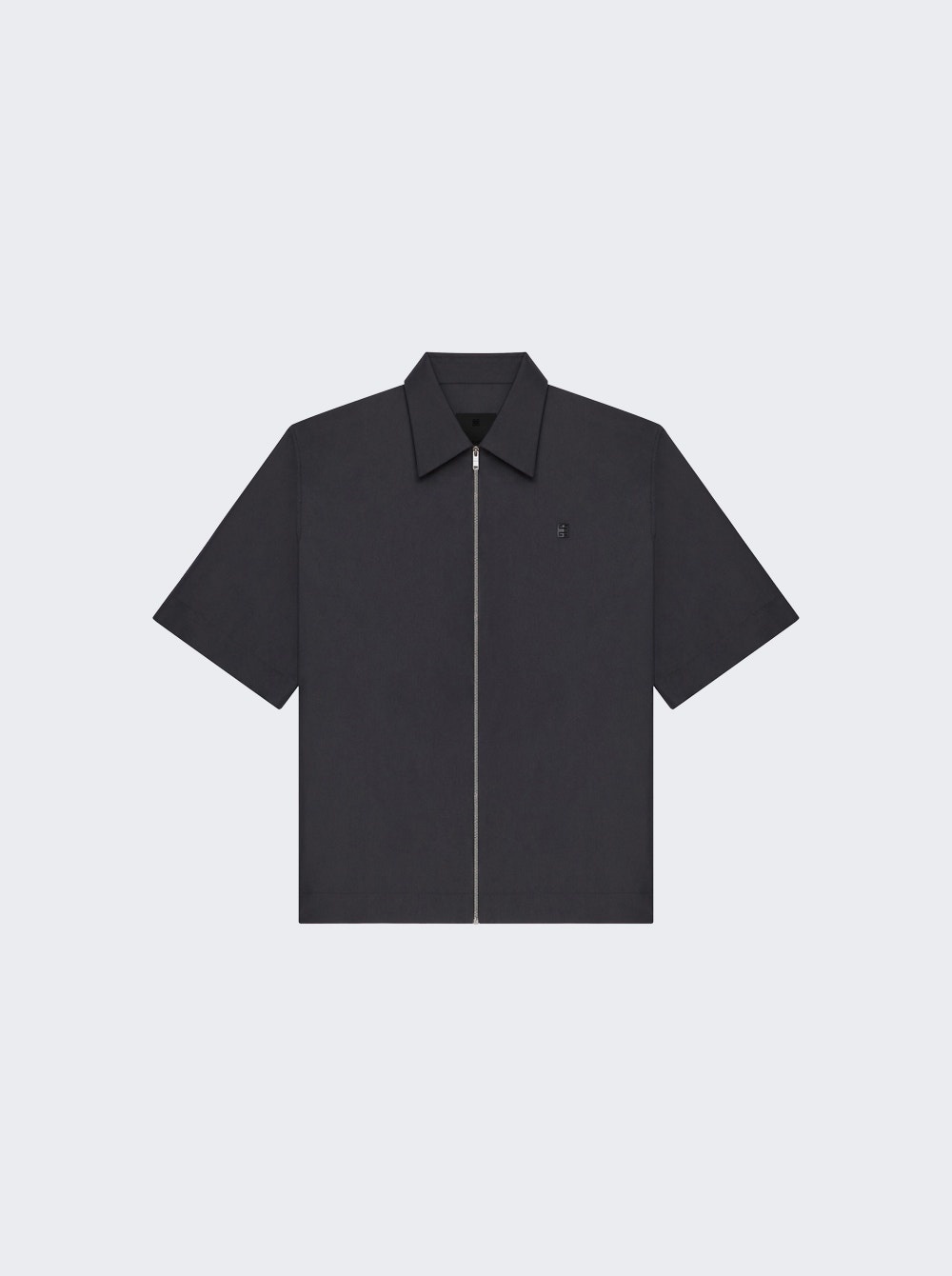 Zipped Shirt Black - 1