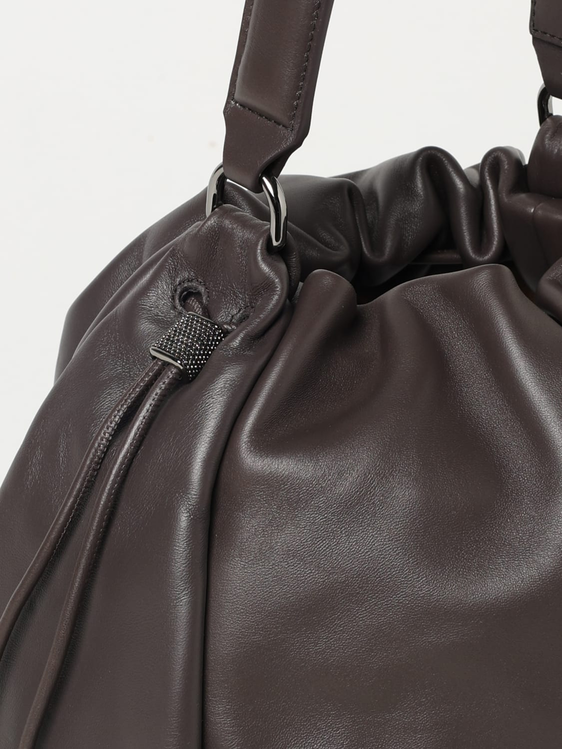 Brunello Cucinelli leather bag - 4