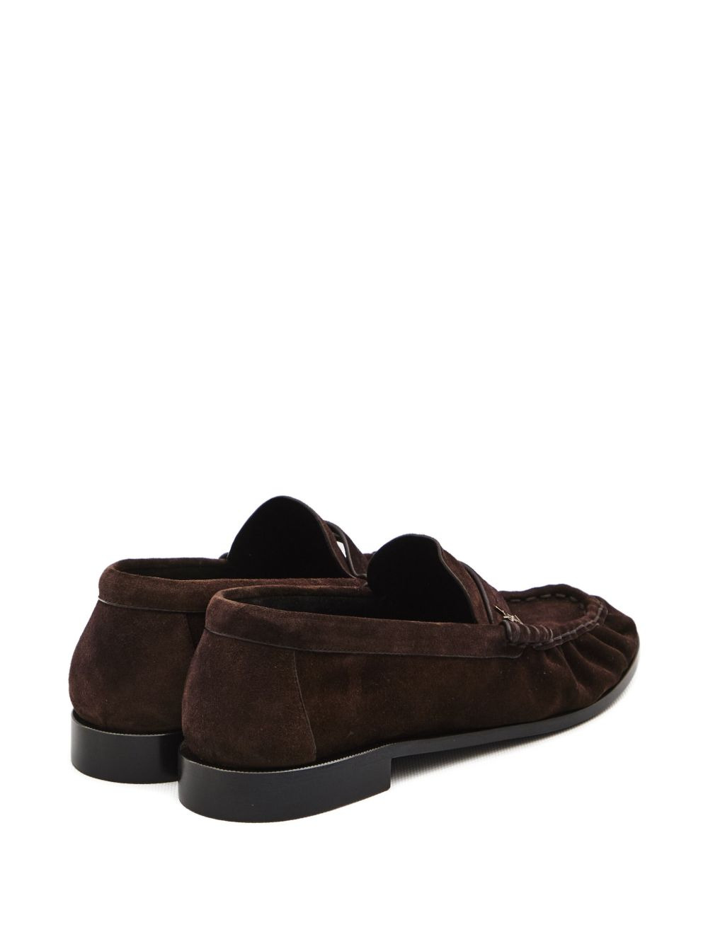 Cassandre-detail suede loafers - 4